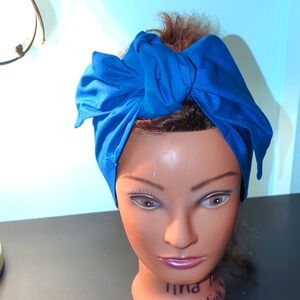 **Handmade headband.  Royal Blue